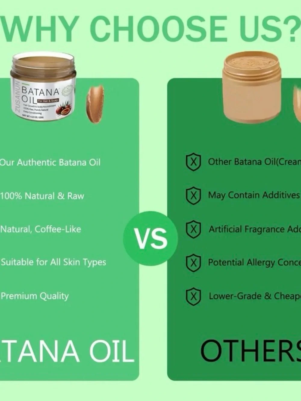 Zusanun Batana Oil For Hair & Scalp